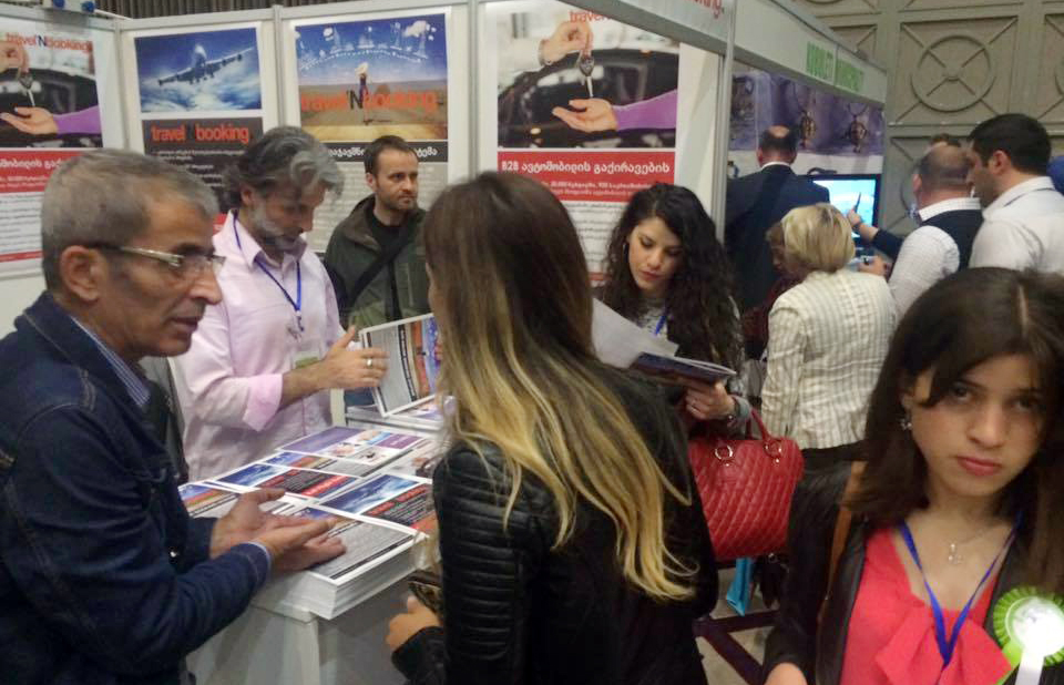 TravelNbooking B2B seyahat platformu Batumi Expo fuarında yoğun ilgi gördü